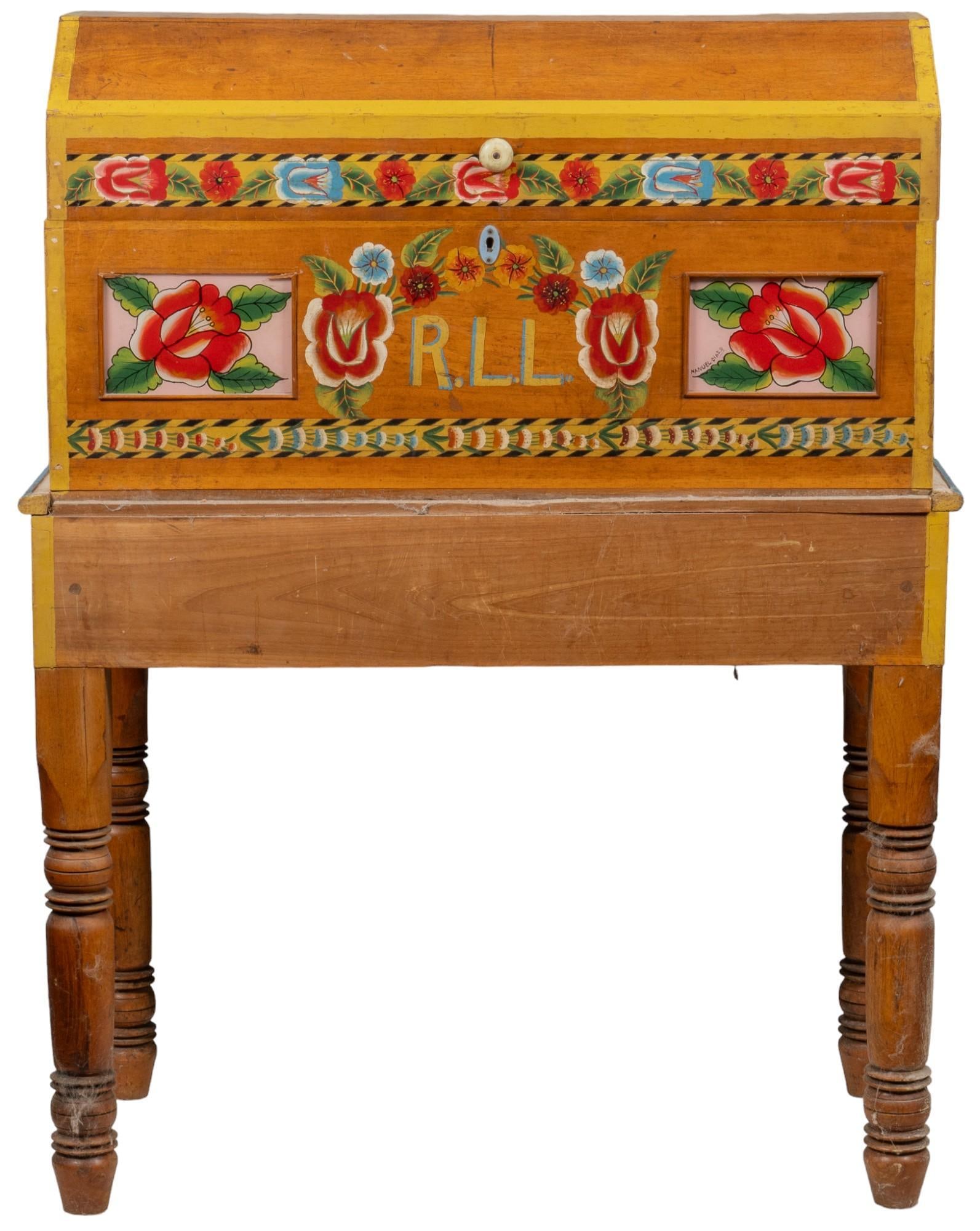 Manuel Diaz, Painted Wedding Chest (1 of 10)
