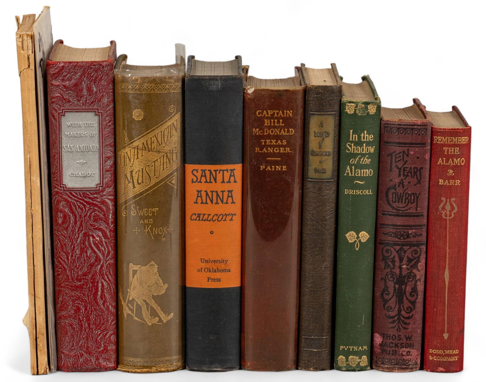 Collection of (9) Texas Themed Books (1 of 5)