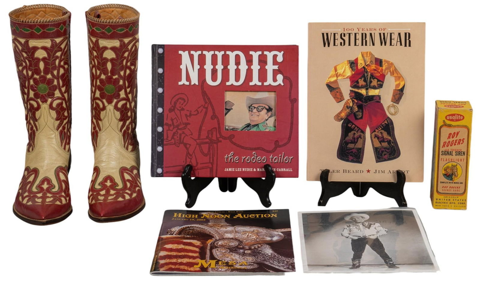 Original Roy Rogers Cowboy Boots and Books (1 of 20)