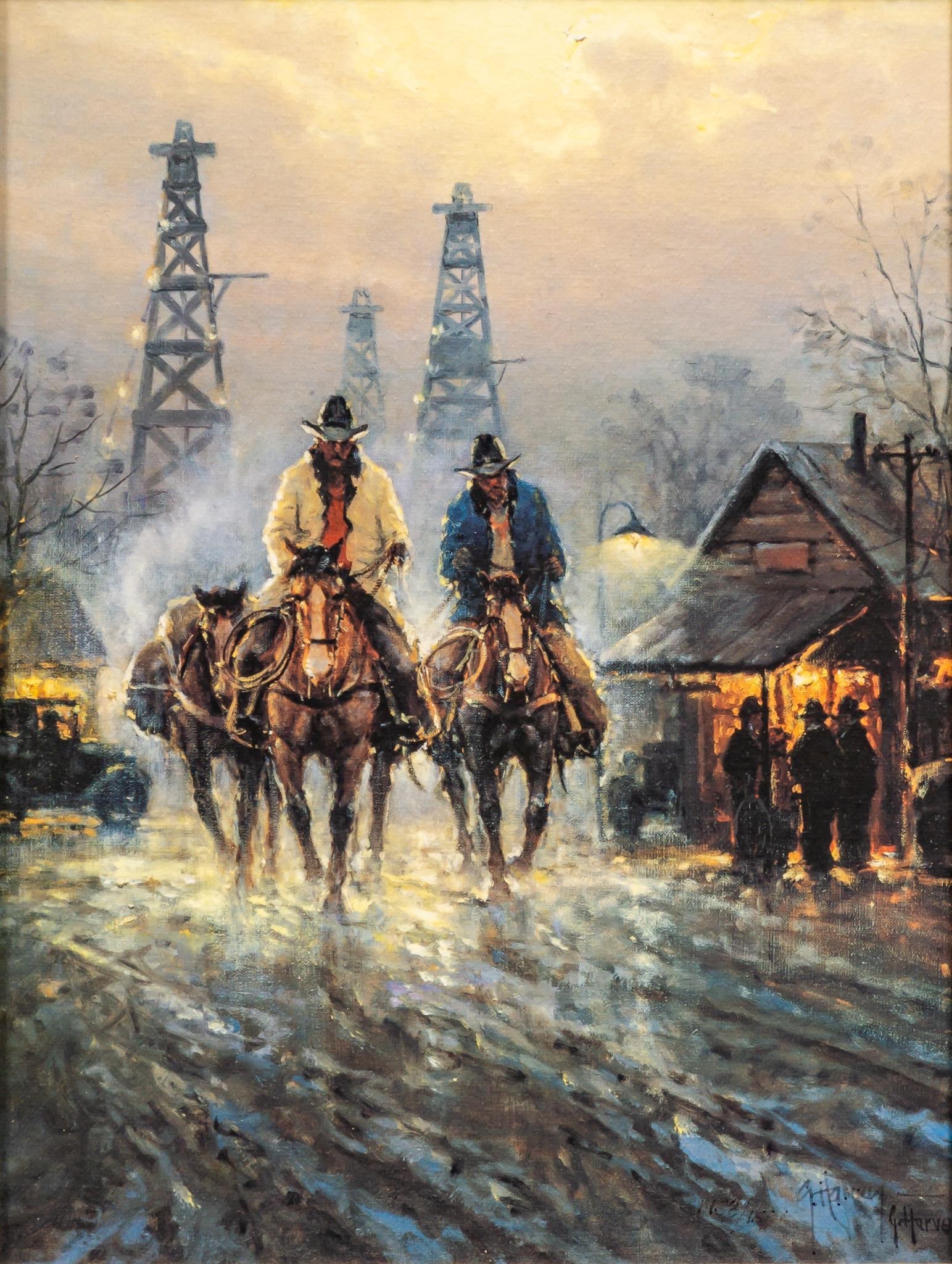 G. Harvey, "Lights of a New Era" Giclee (1 of 6)