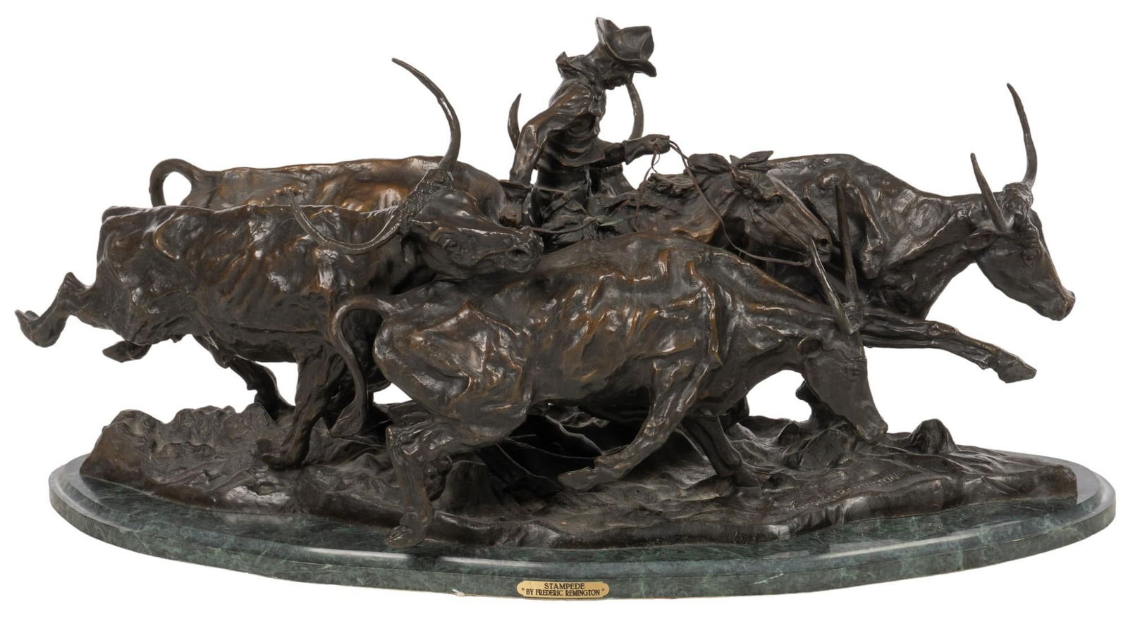 Frederic Remington, "Stampede" (1 of 11)