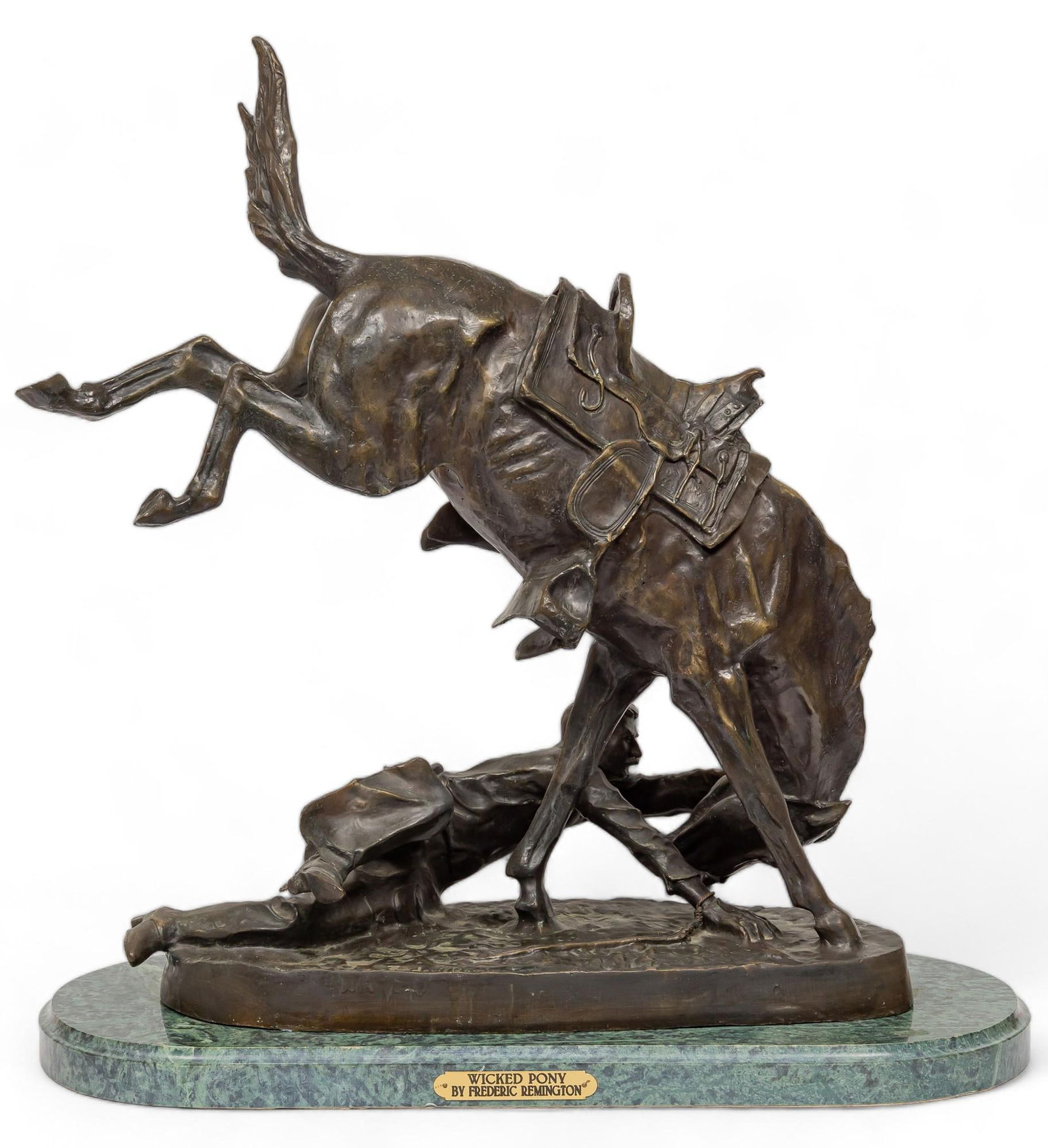 Frederic Remington, "Wicked Pony" (1 of 9)