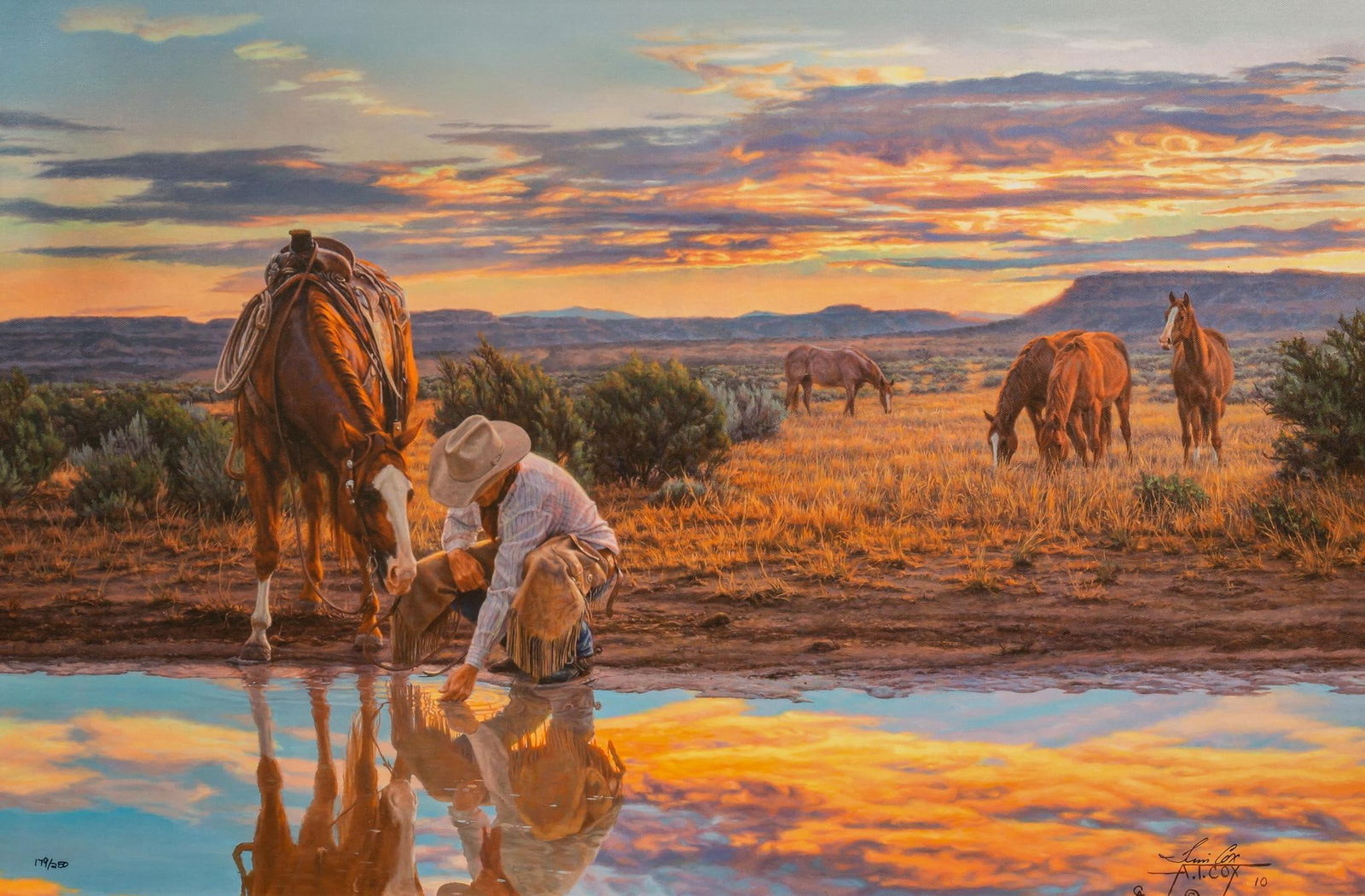 Tim Cox, "Morning Reflections" Giclee (1 of 6)