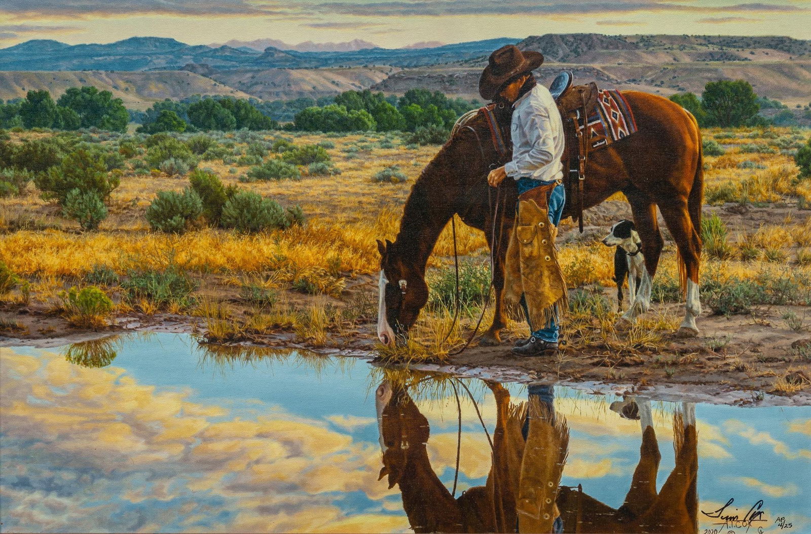 Tim Cox, "Morning Reflections" AP Giclee (1 of 6)