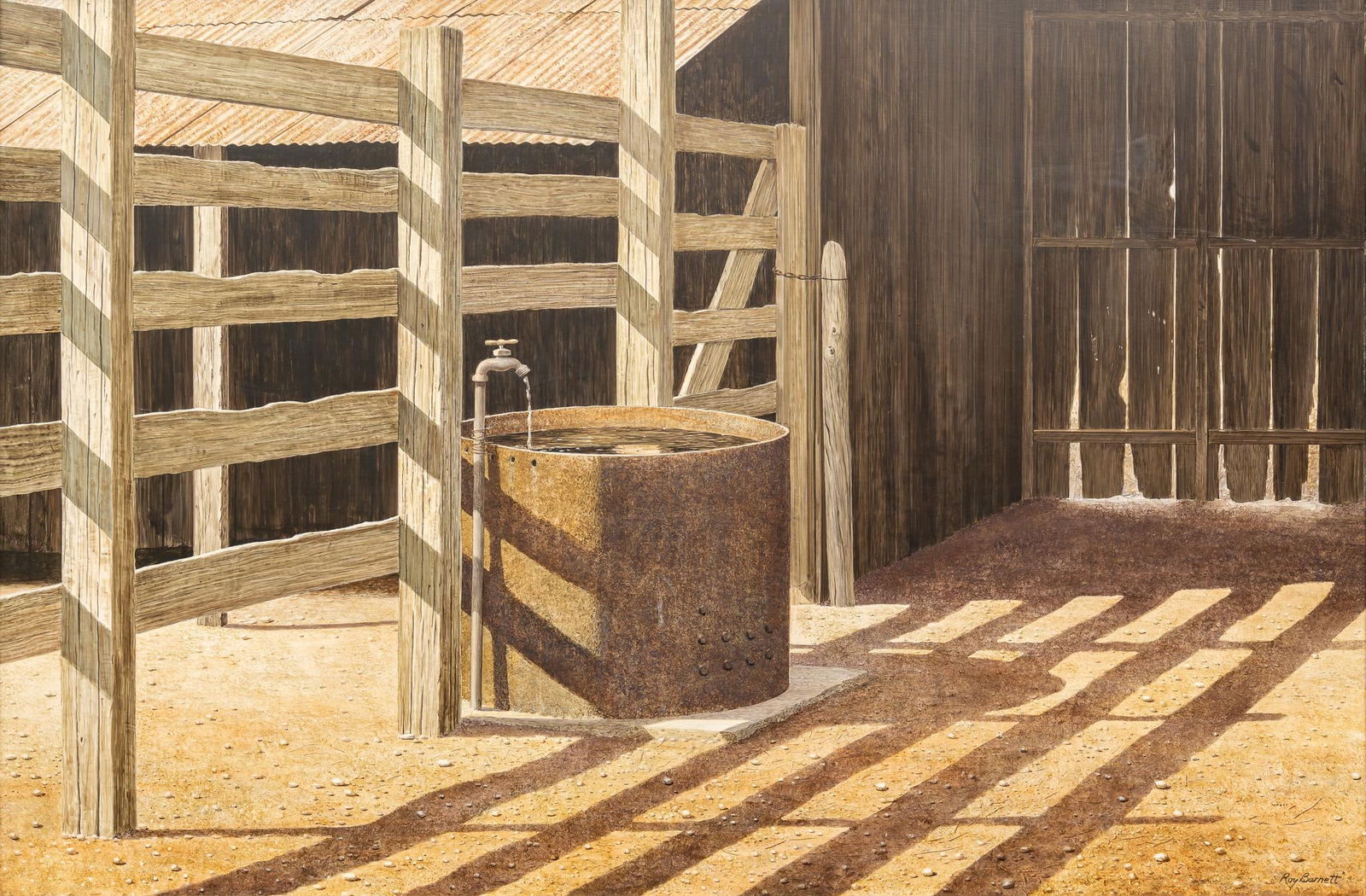 Roy C. Barnett, "Corral" (1 of 6)