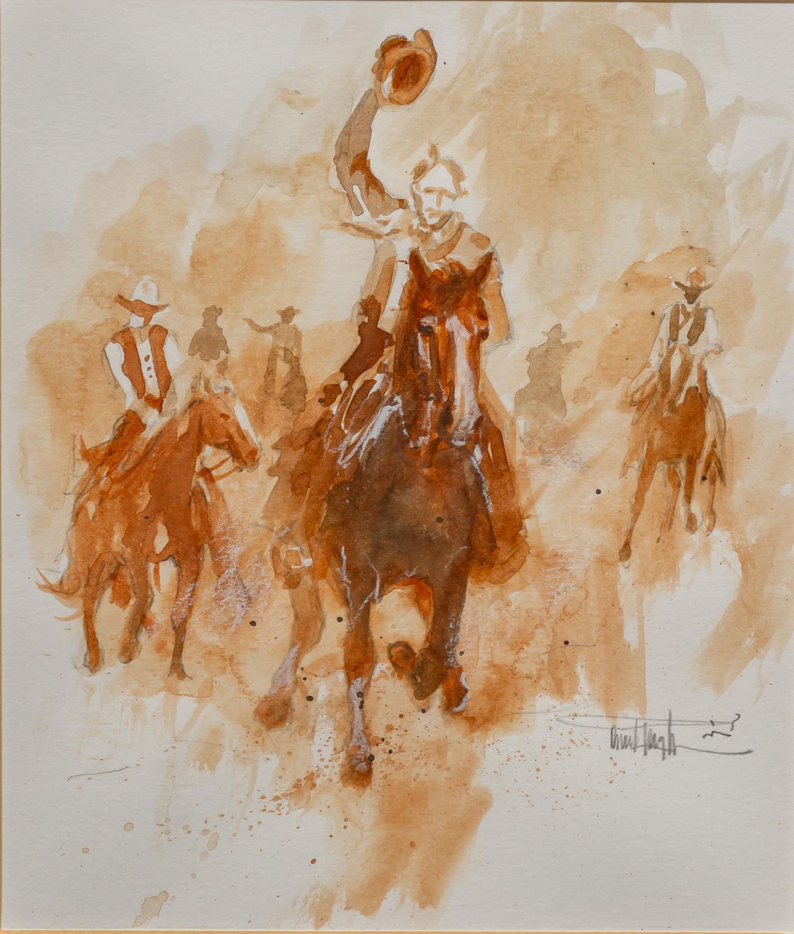 Buck Taylor, "Yeehaw", 1999 (1 of 4)