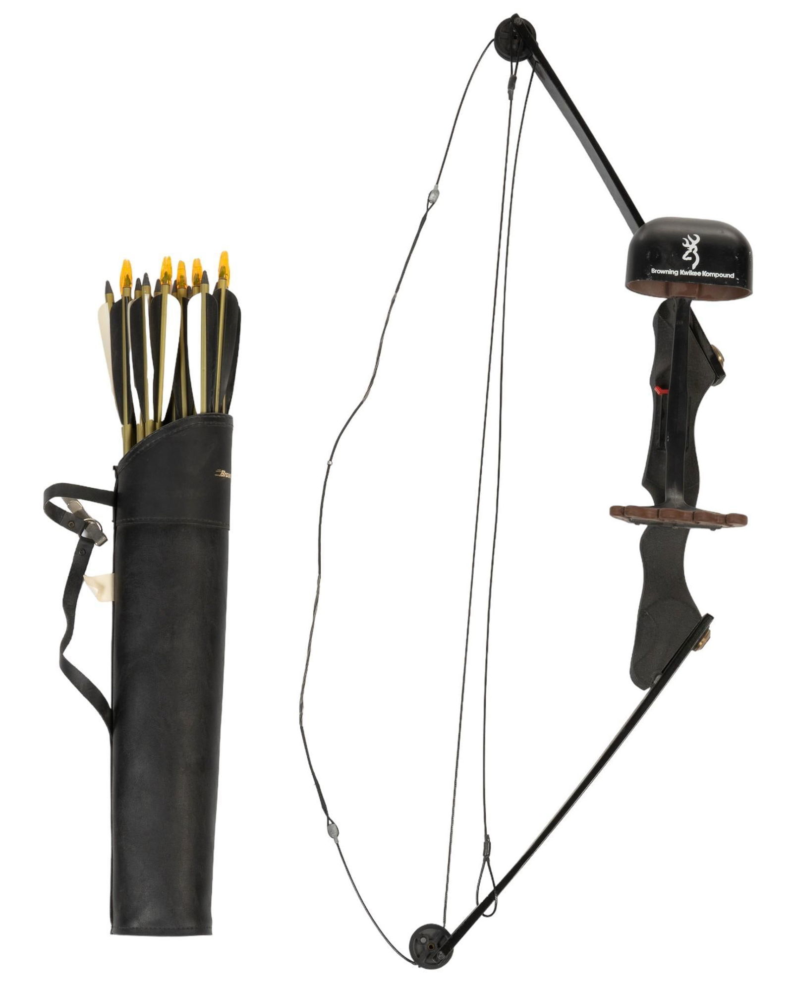 Browning Black Fox Compound Bow W/ Quiver and Arrows (1 of 6)