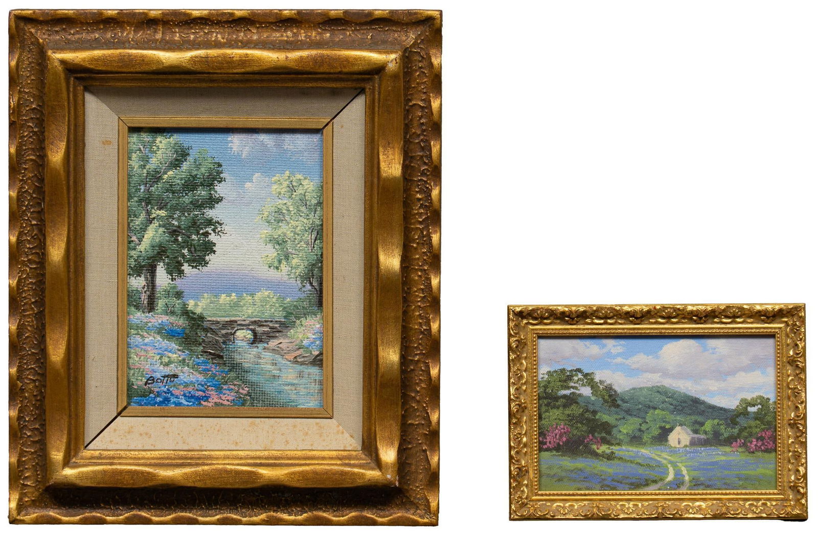 (2) Texas Bluebonnet Paintings (1 of 11)