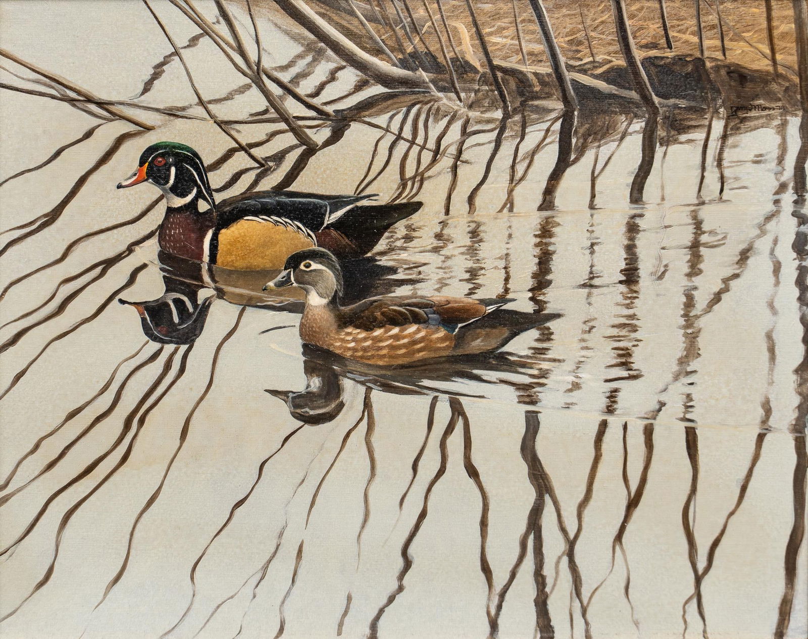 Gary Moss, Wood Ducks, 1978 (1 of 5)