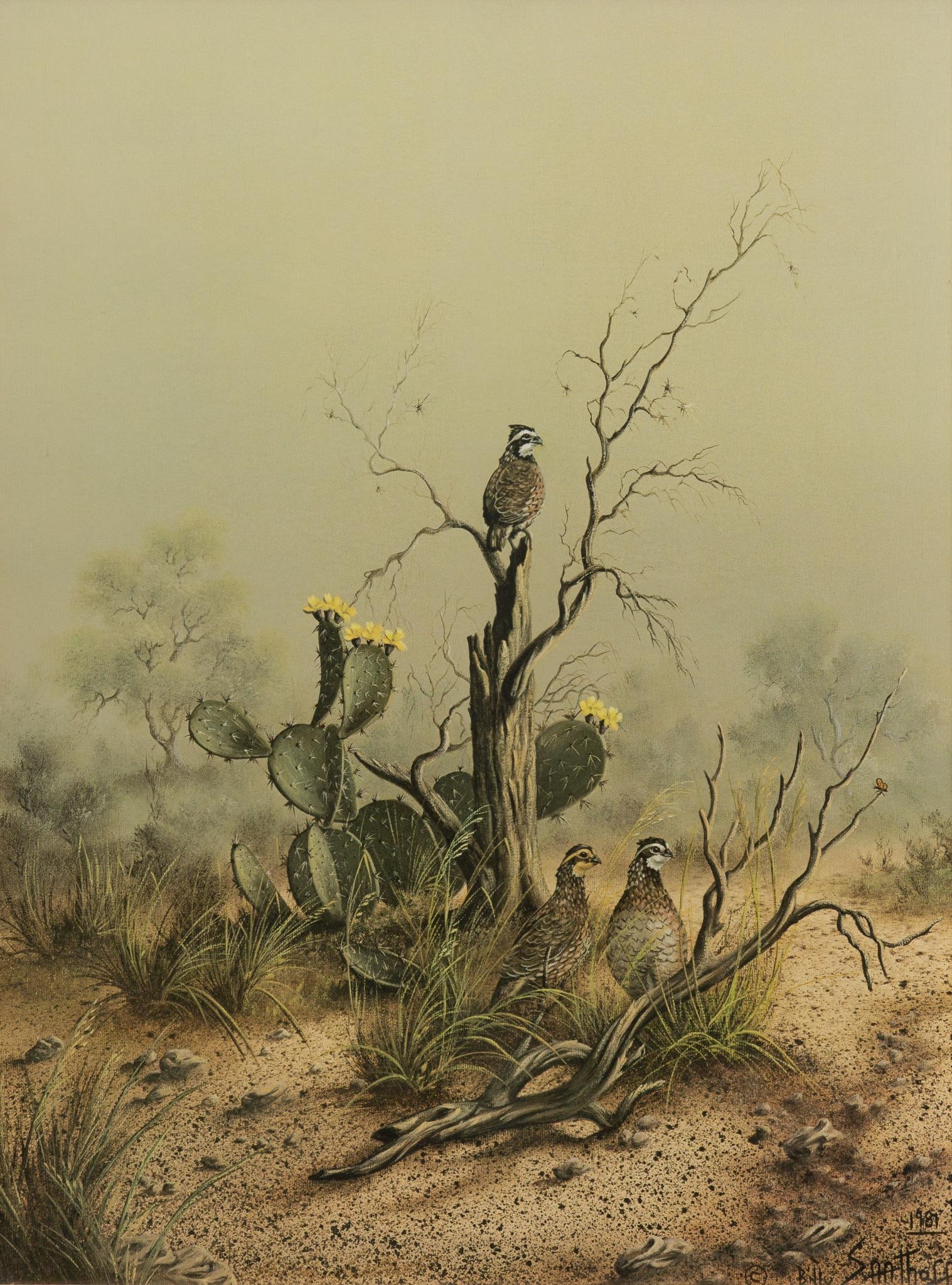 Billy Saathoff, "Morning Watch" Lithograph (1 of 5)