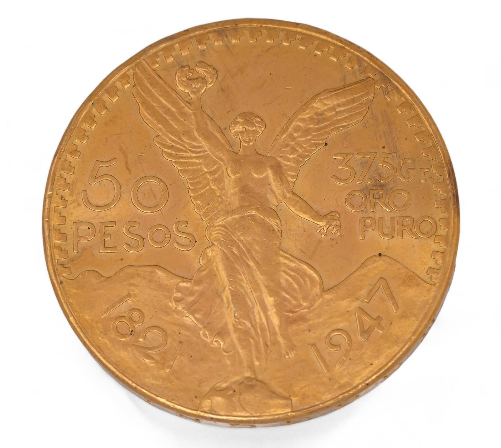 1947 Mexican Gold 50 Peso (1 of 2)