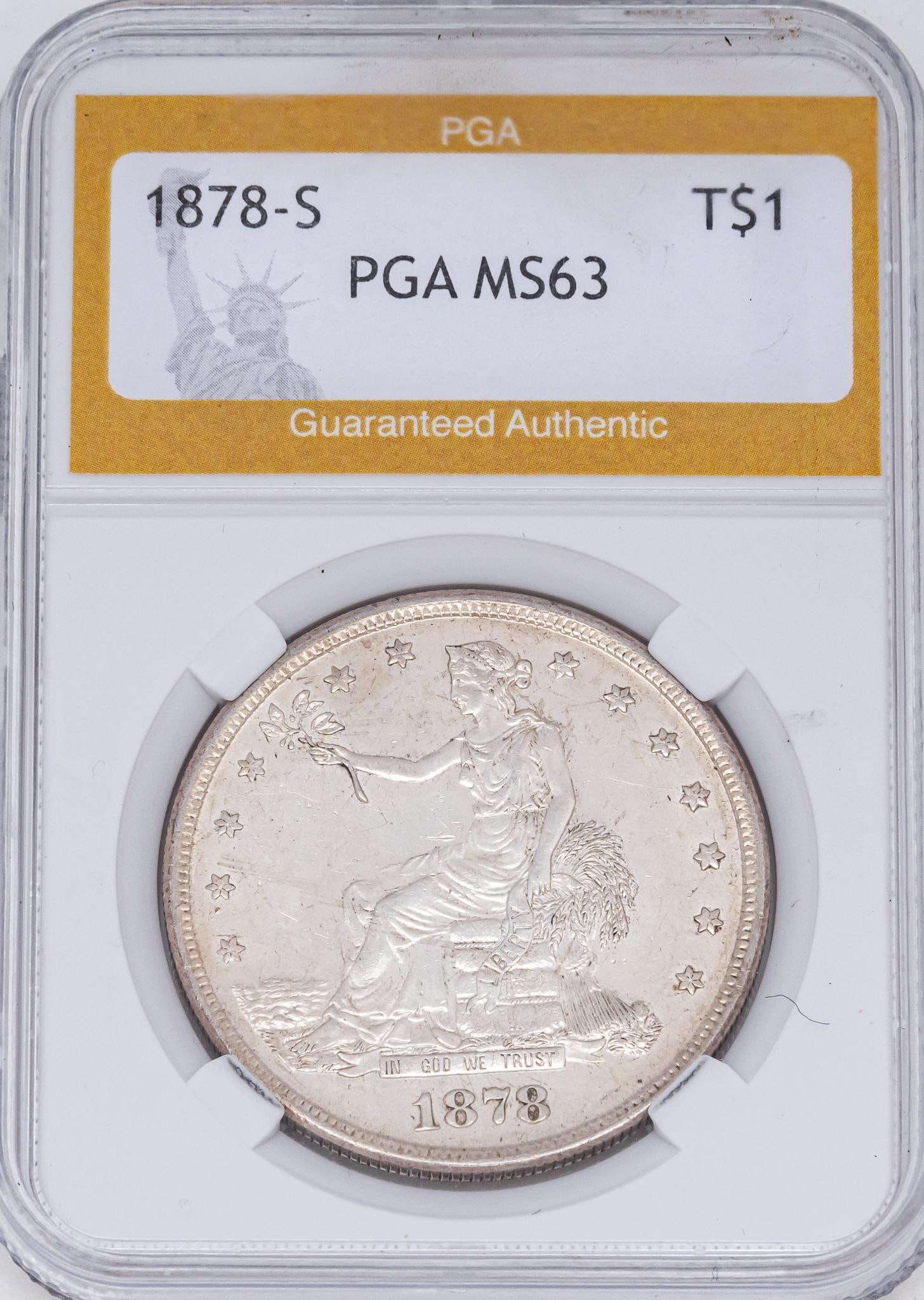 1878-S Trade Dollar T$1 (1 of 3)