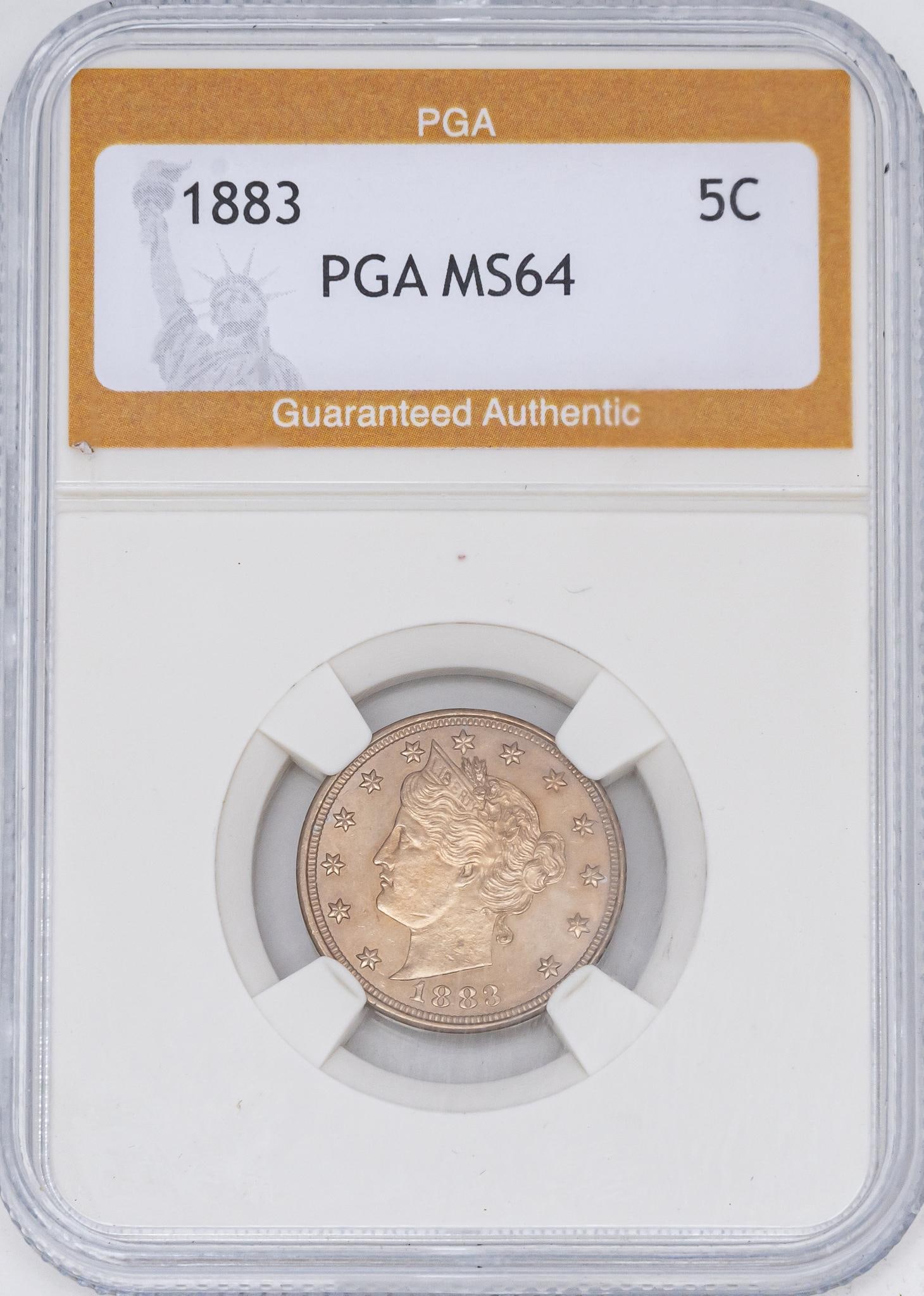 1883 Liberty  "V" Nickel (1 of 3)