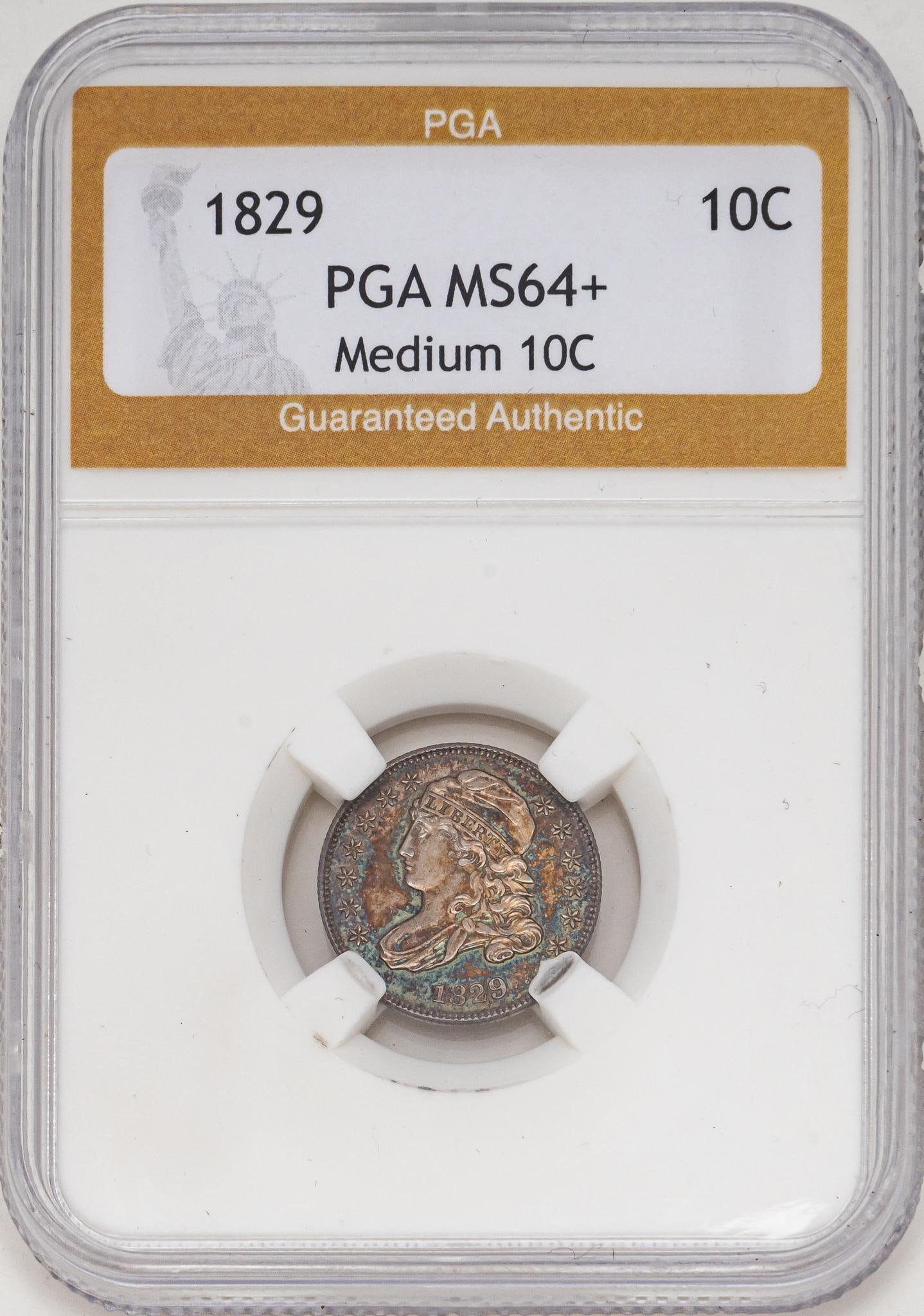 Graded Capped Bust Dime (1 of 3)