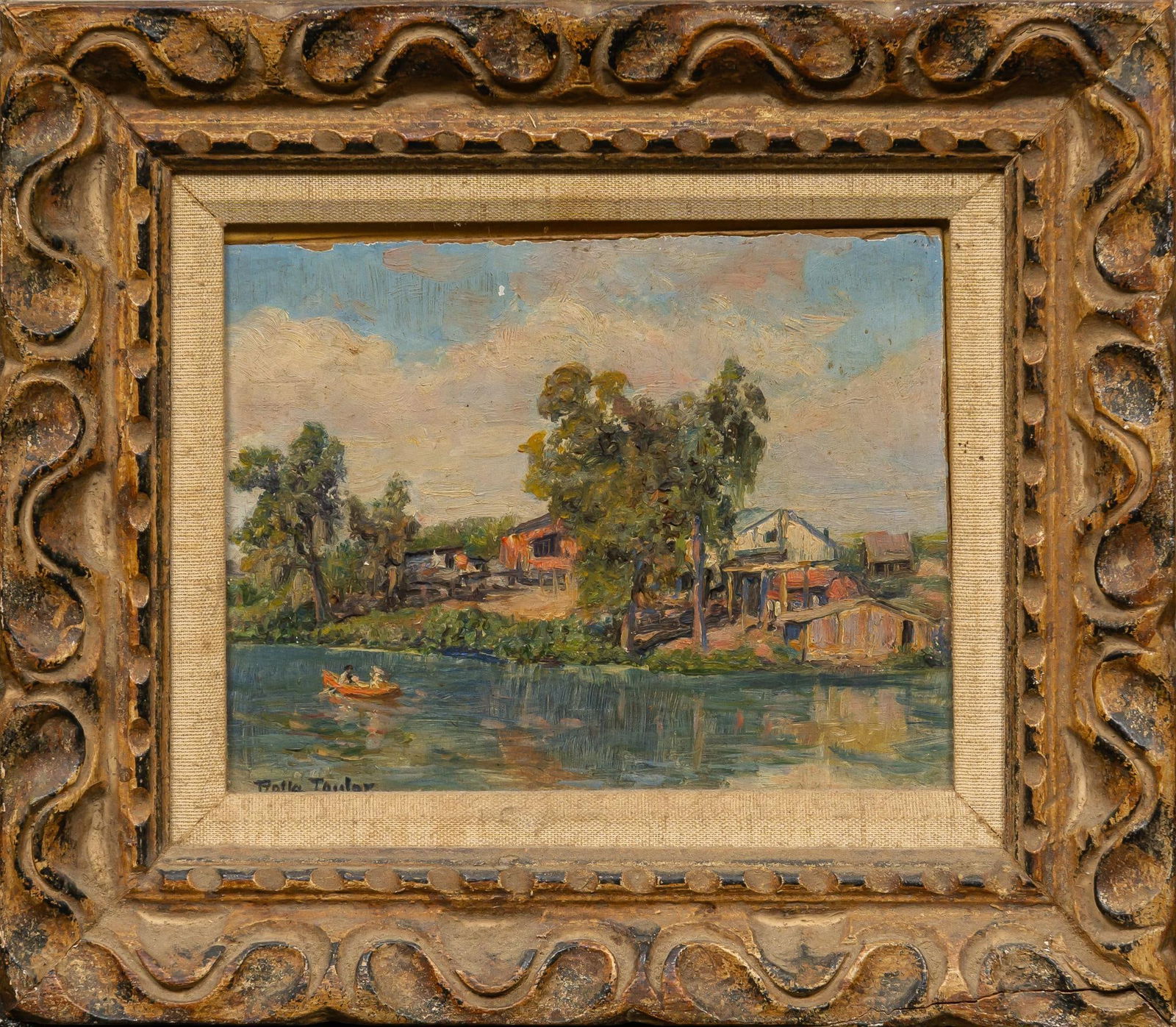 Rolla Sims Taylor, "Guadalupe River, N. B.", 1907 (1 of 6)