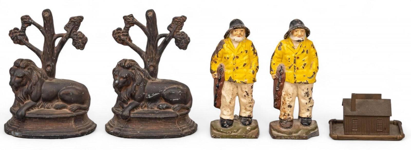 (5) Vintage Cast Iron Door Stops (1 of 9)