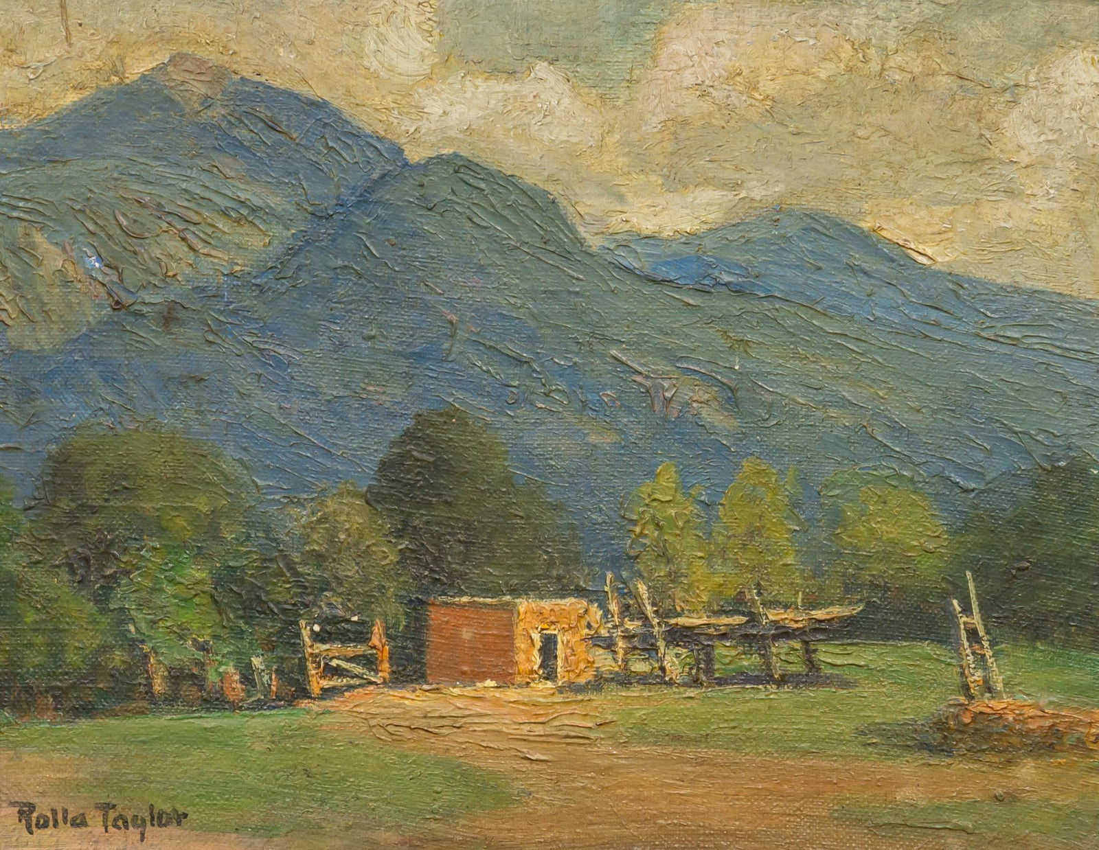 Rolla Taylor, "Taos N.M." (1 of 5)