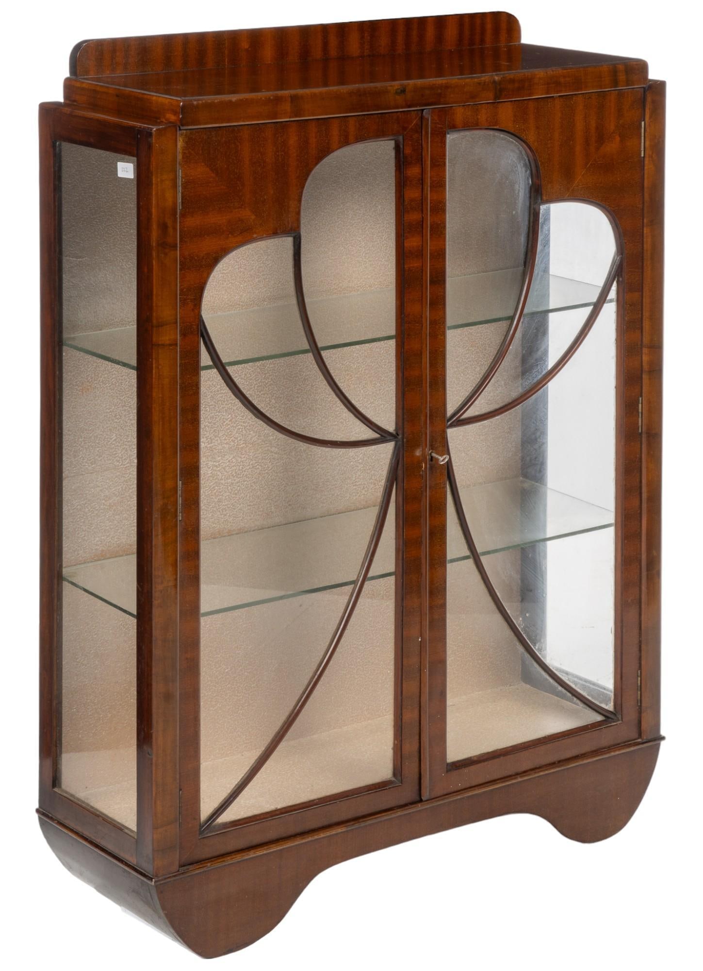 Art Deco Style Glass Display Case (1 of 6)
