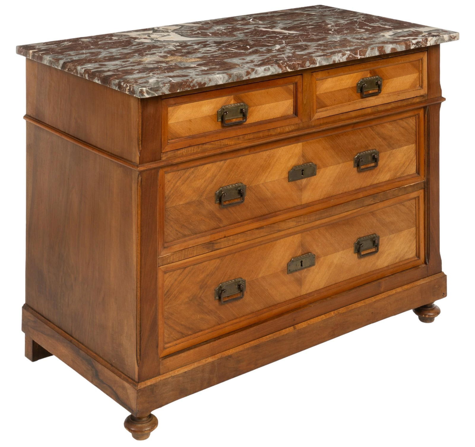 Louis XVI Parquetry Chest of Drawers (1 of 7)