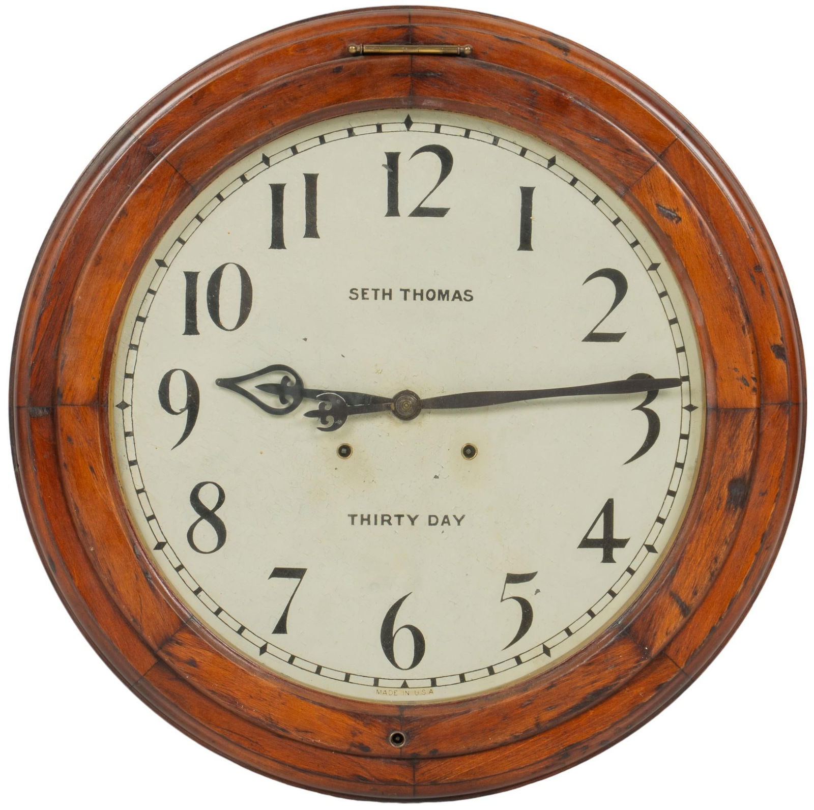 Seth Thomas Arcade Gallery Clock (1 of 6)