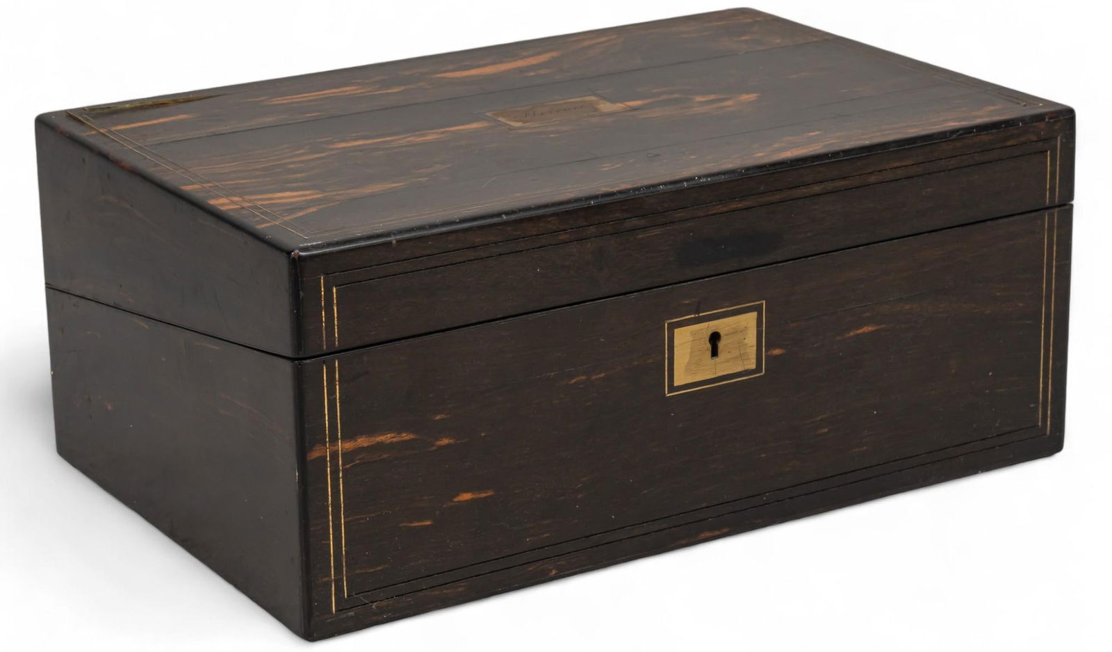 19th Century Coromandel Writing Slope (1 of 10)