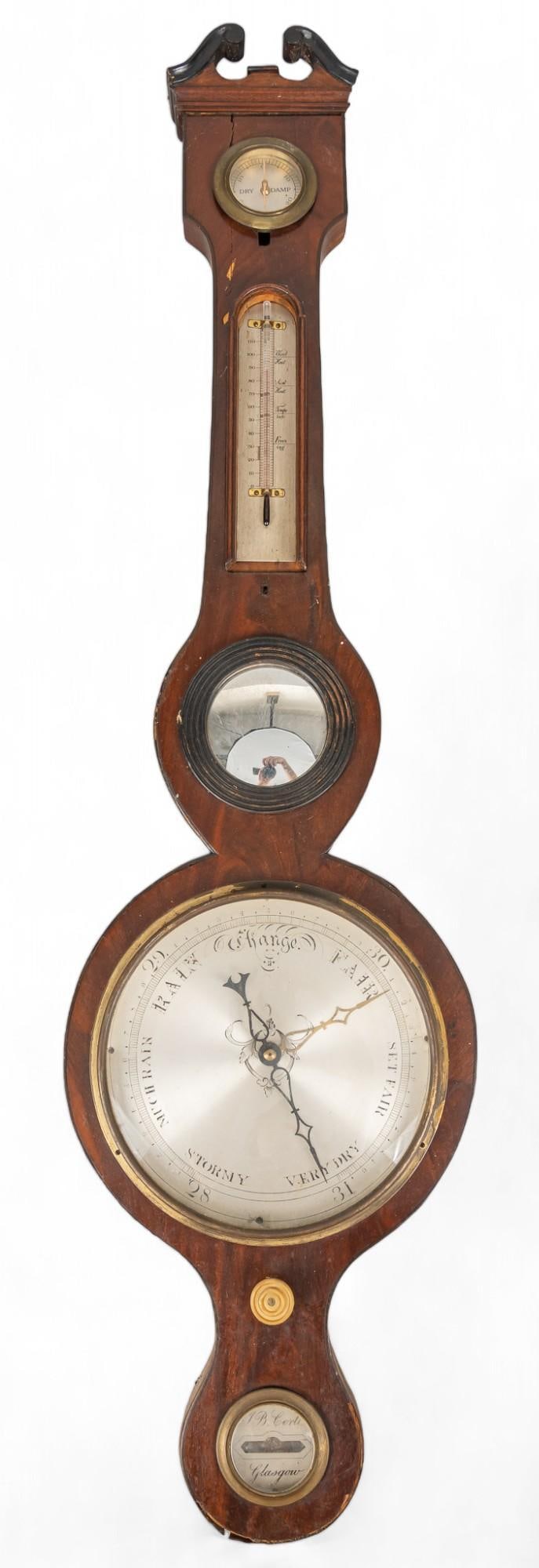 J.B. Corti Wheel Barometer (1 of 8)
