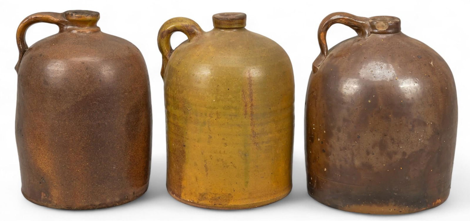 (3) Stoneware Jugs (1 of 4)