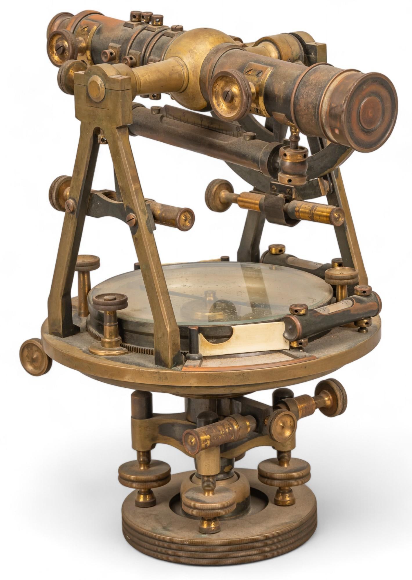 Brass Surveyor's Transit (1 of 8)