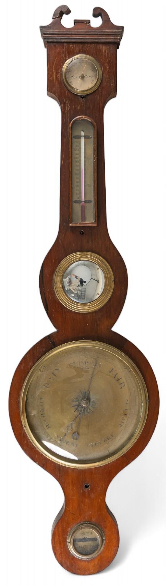 Vintage Five Dial Banjo Barometer (1 of 6)