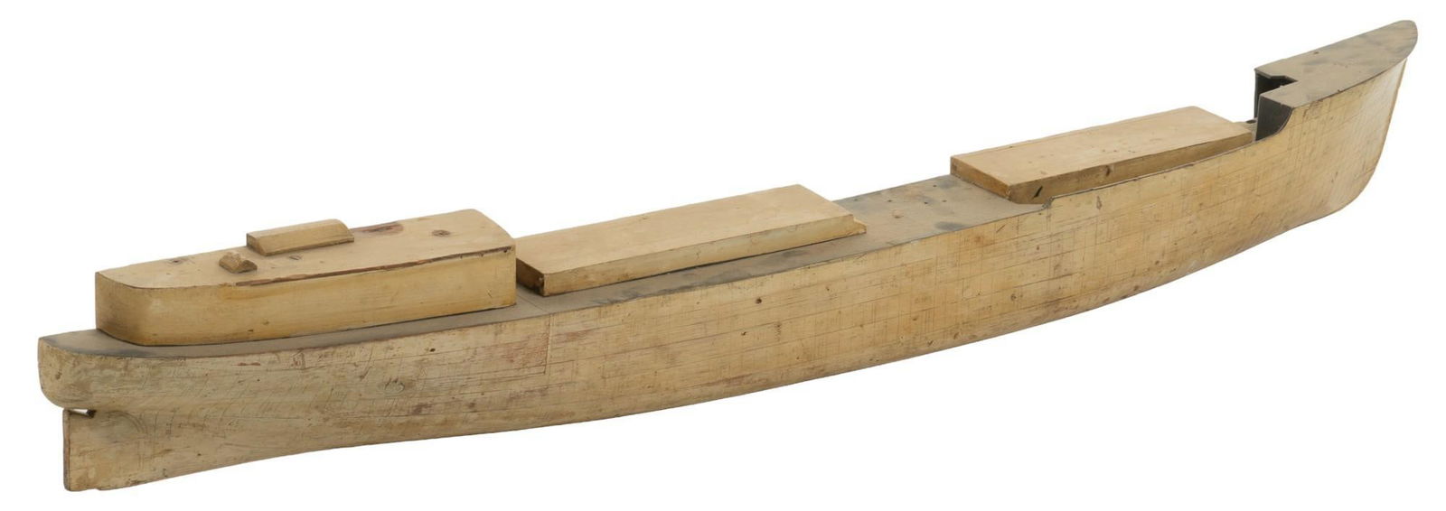 Vintage Model Ship Hull (1 of 8)