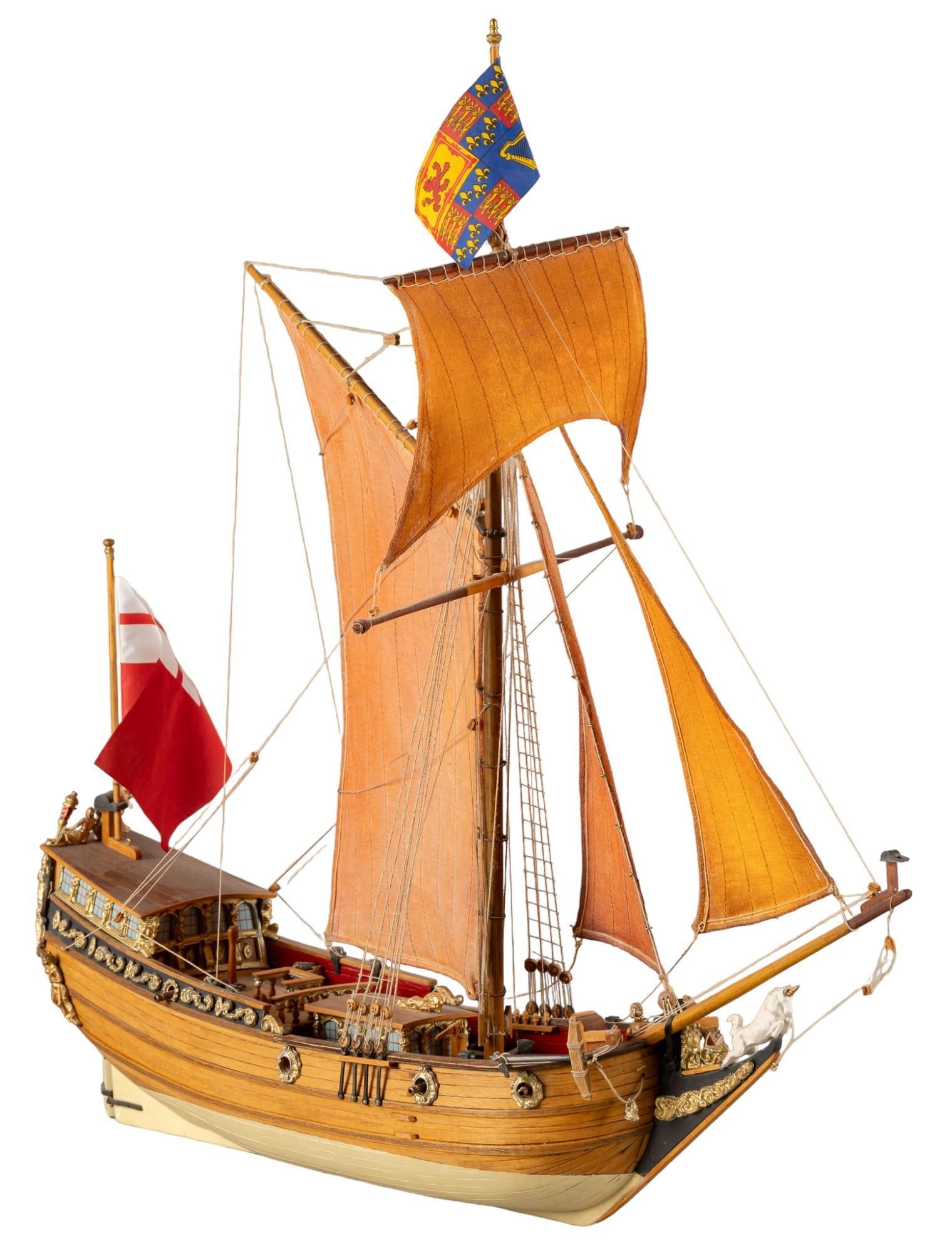 Vintage Model Ship, Royal Yacht (1 of 11)