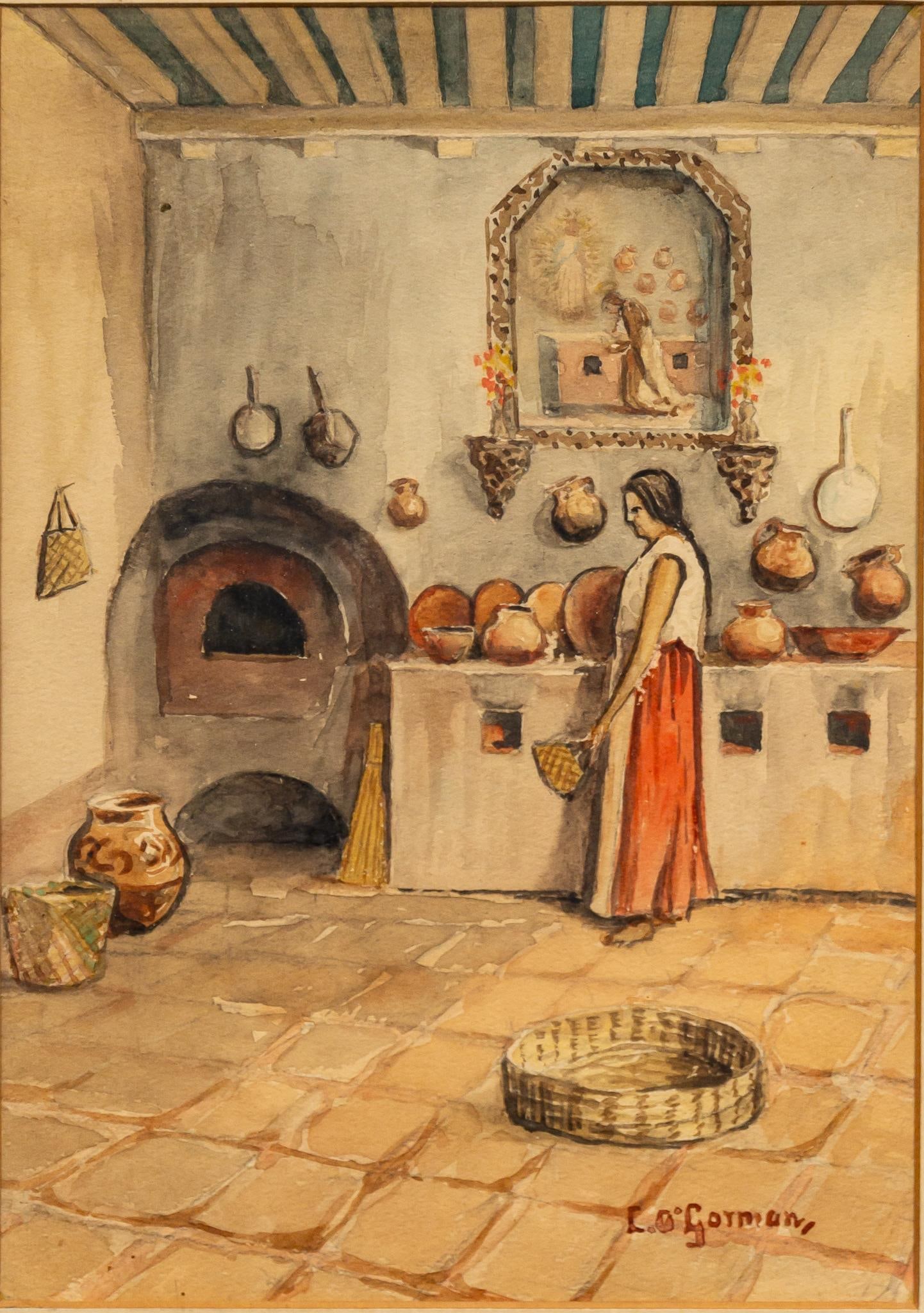 Cecil Crawford O'Gorman, Mexican Interior (1 of 5)