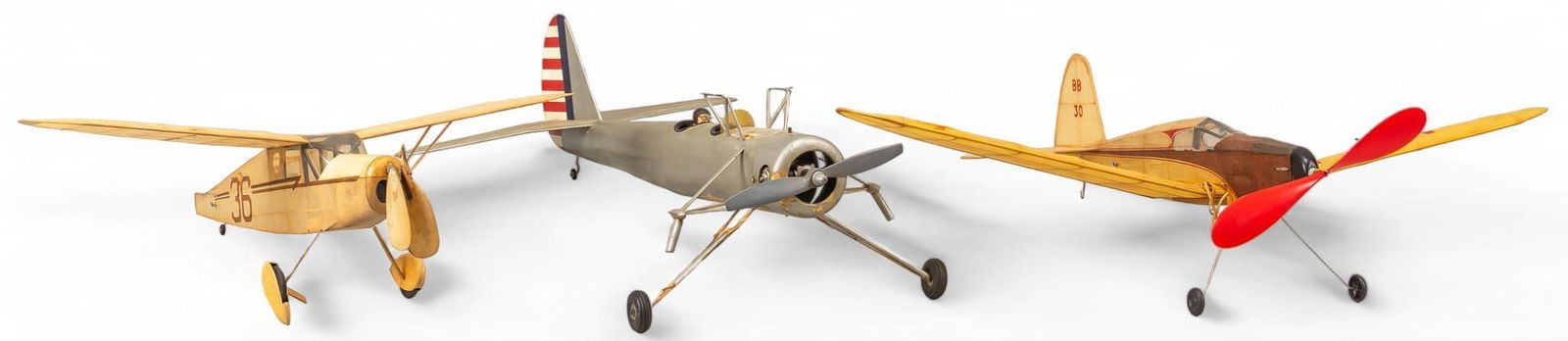 (3) Vintage Airplane Models (1 of 11)