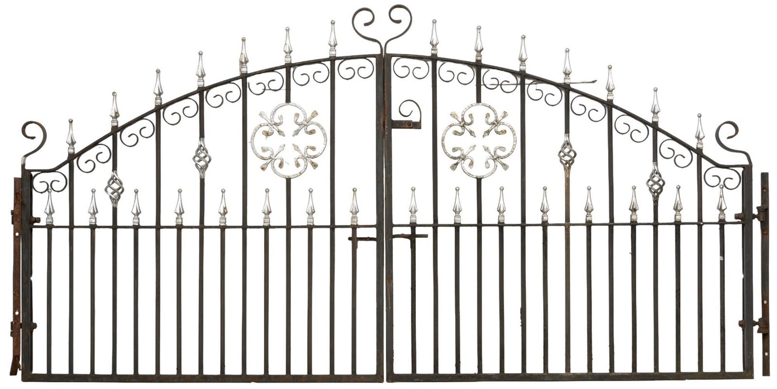 Pair of Wrought Iron Gates (1 of 8)