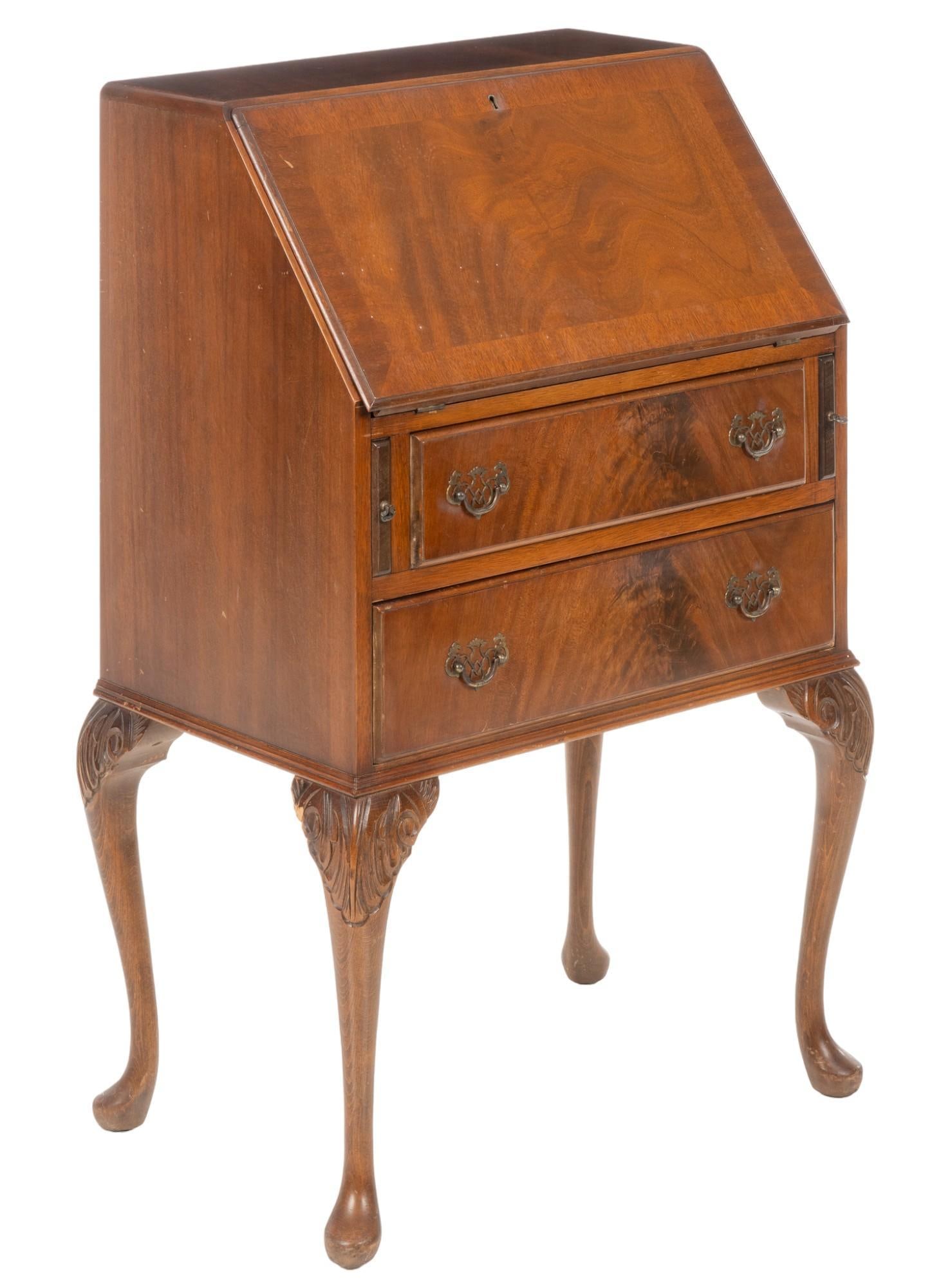 English Queen Anne Writing Bureau (1 of 6)