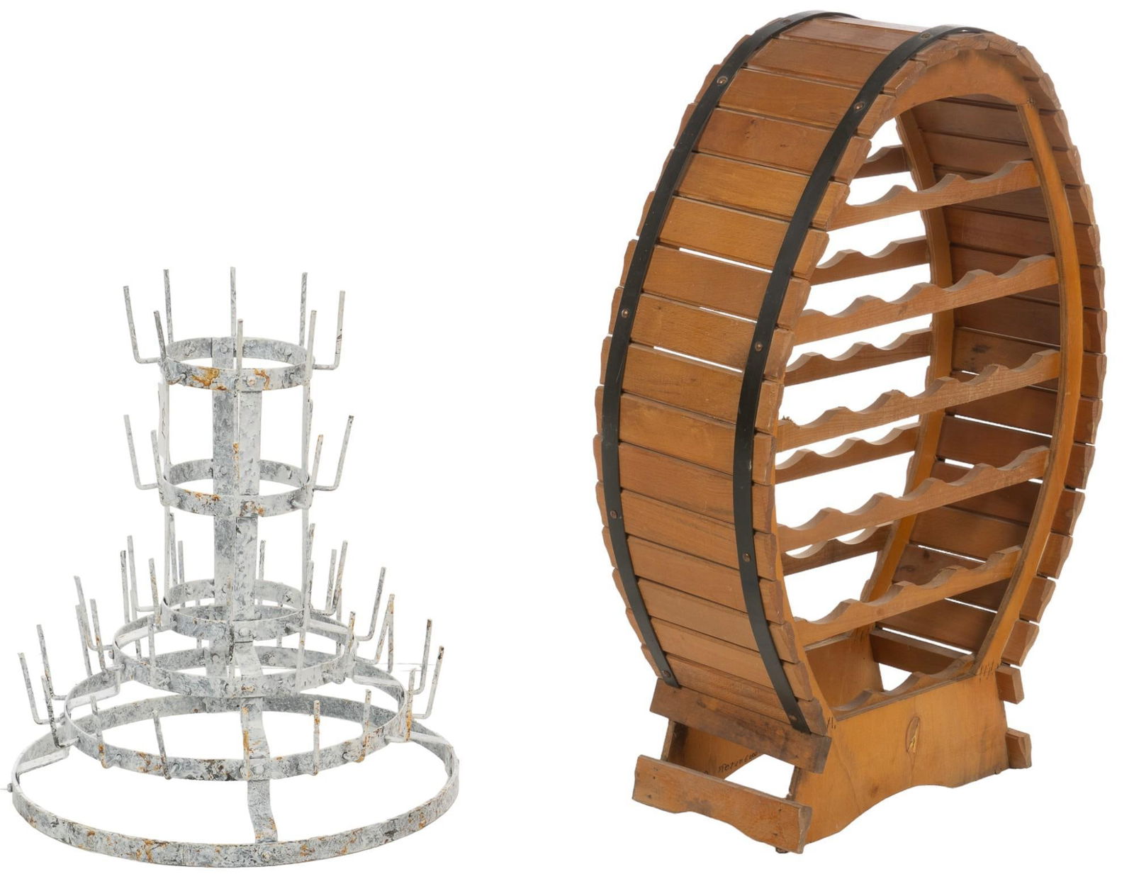 Set of (2) Bottle Racks (1 of 7)