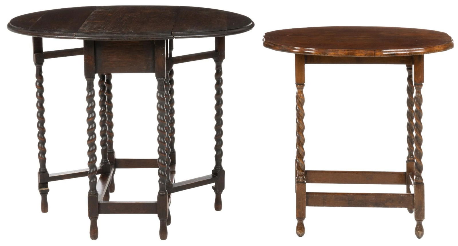 (2) Wooden Tables (1 of 6)