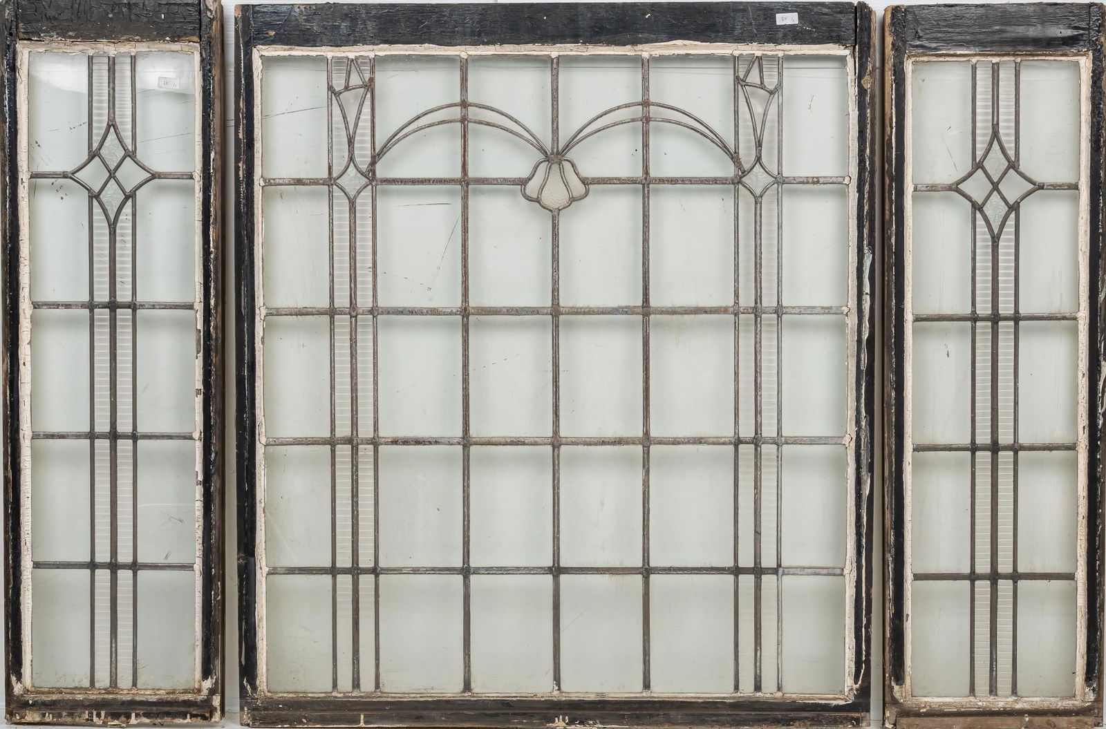 Set of (3) Stained Glass Panels (1 of 6)