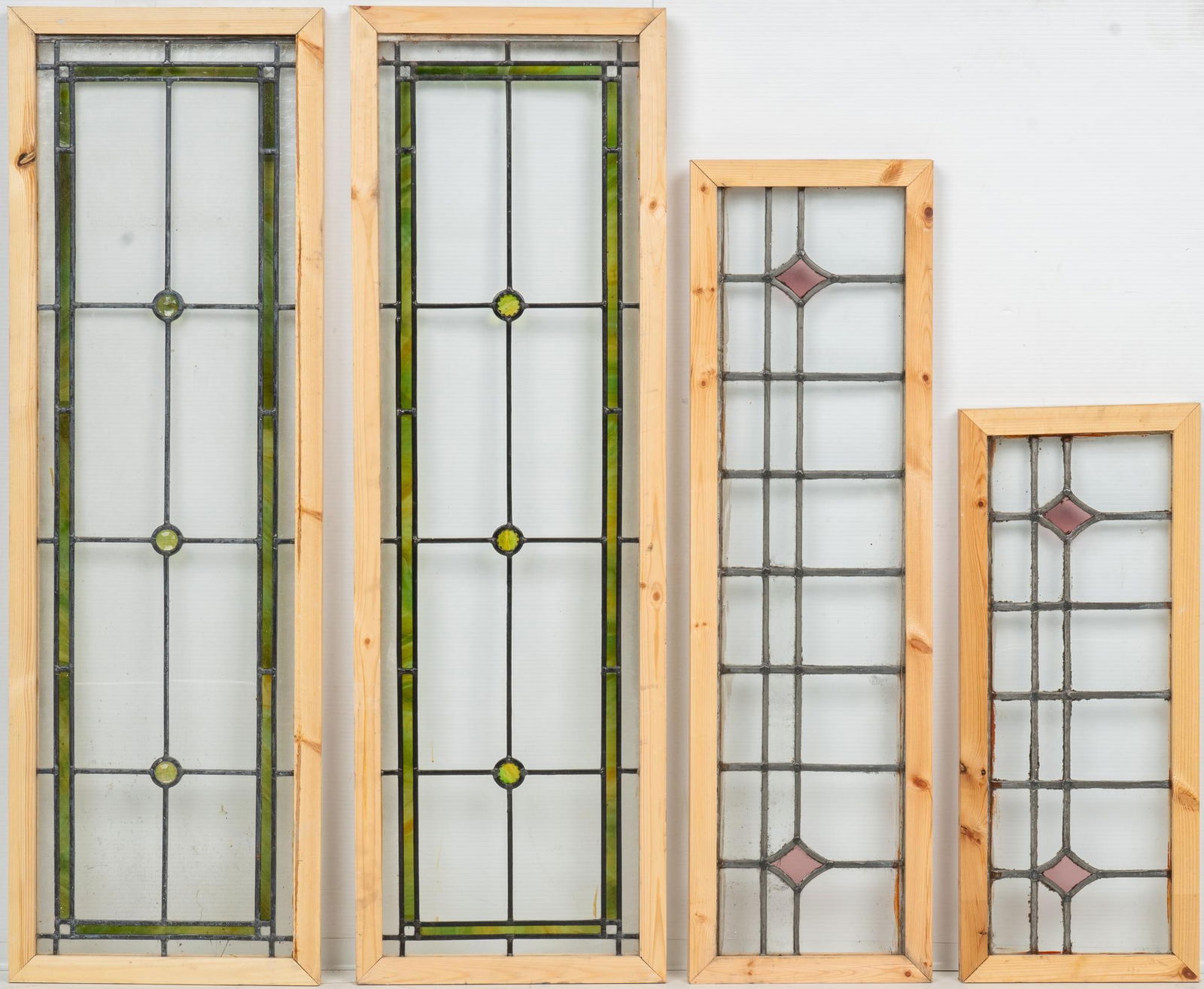 (4) Stained Glass Panels (1 of 7)