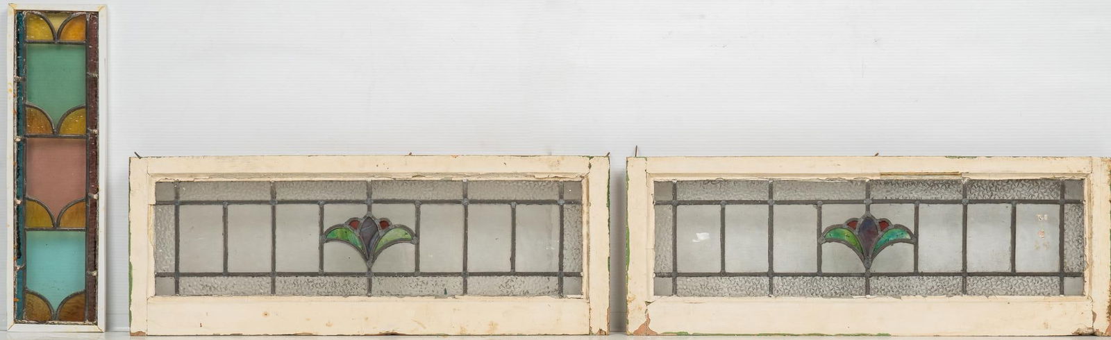 (3) Stained Glass Panels (1 of 6)