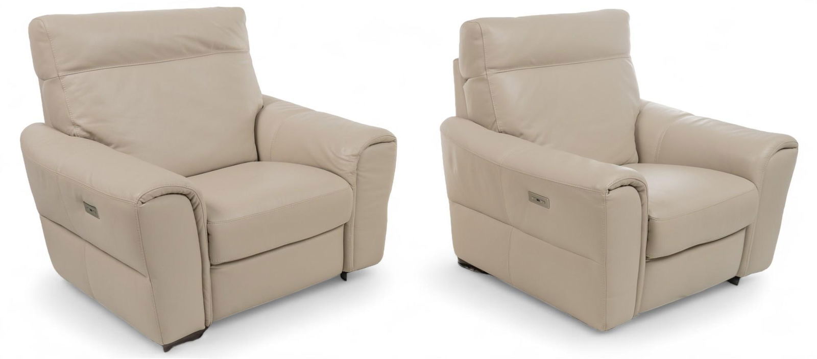 Pair of Natuzzi Editions (ITA) Recliner Chairs (1 of 14)