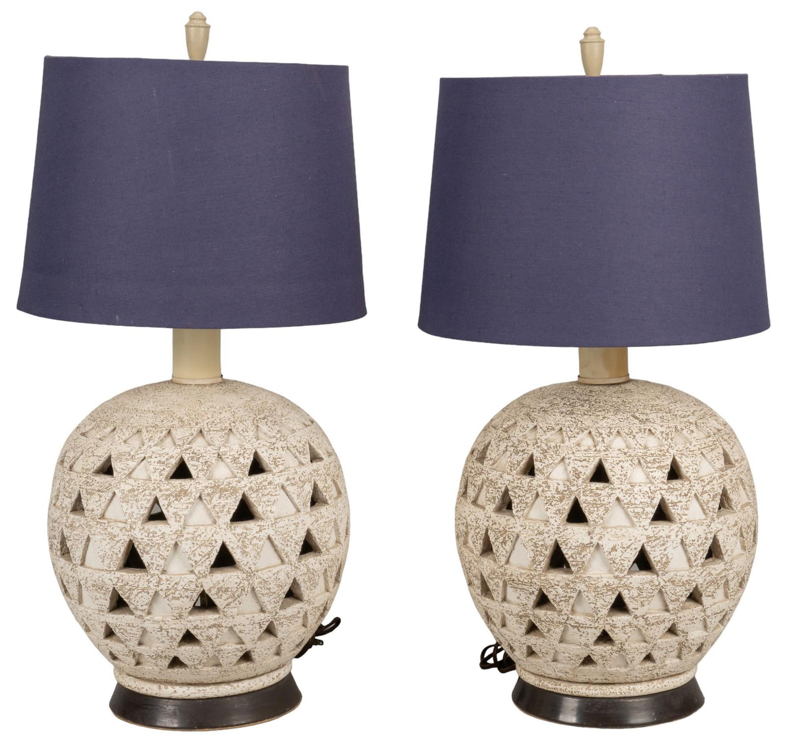 Pair of Mid-Century Style Table Lamps (1 of 6)