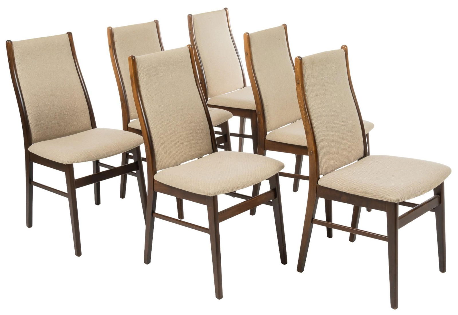 Set of (6) Farstrup (DNK) Mid-Century Dining Chairs (1 of 8)