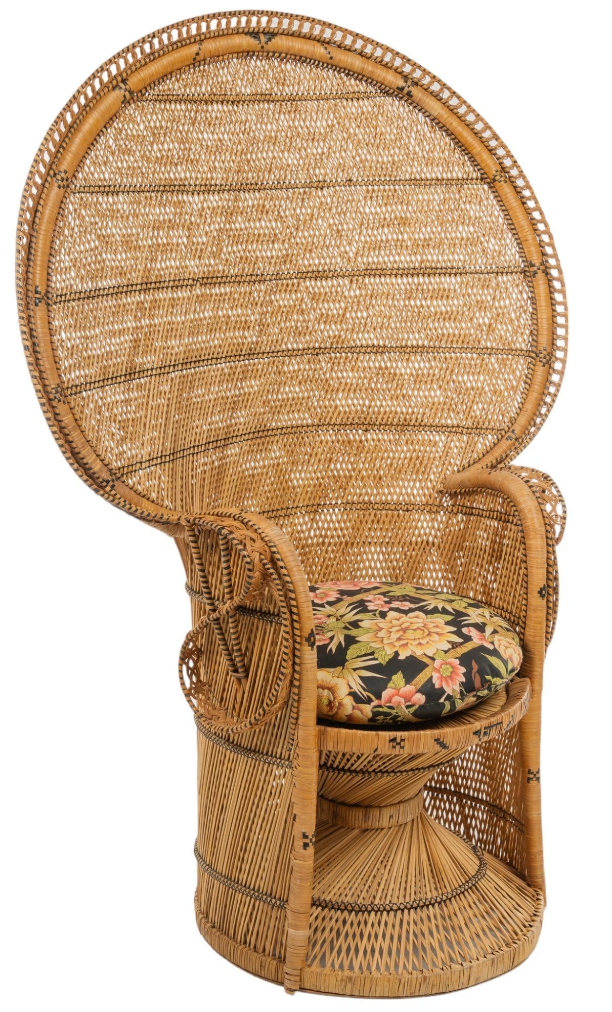 Vintage Emmanuelle Peacock Chair (1 of 11)