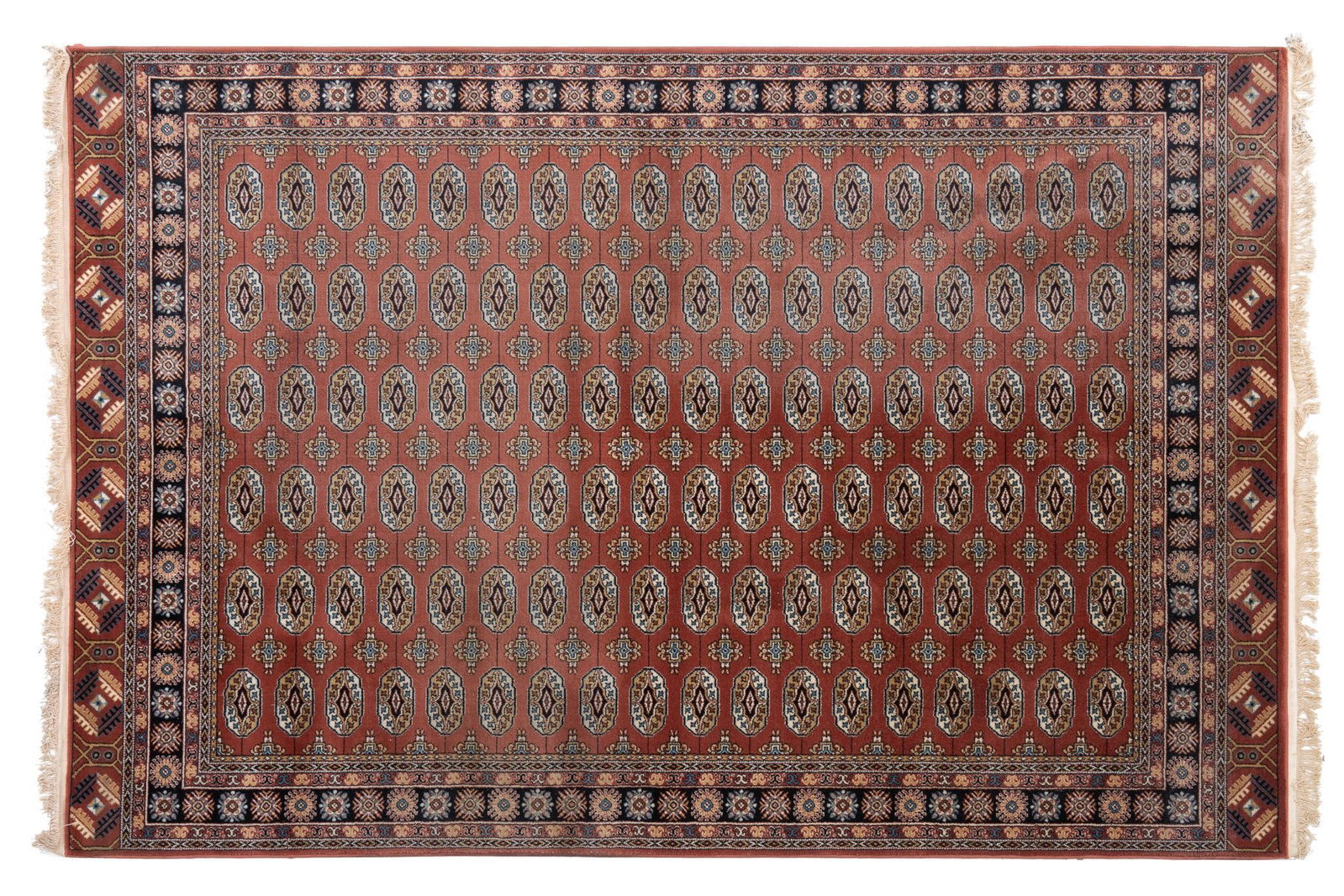 Estate Rug, 10 ft. 3 in. x 6 ft. 7 in.: Estate rug 10 ft. 3 in. x 6 ft. 7 in. Shipping available for this lot through our partner 4CL; please request a shipping quote at shipping@vogtauction.com or 210-971-5750. You may also opt for a s