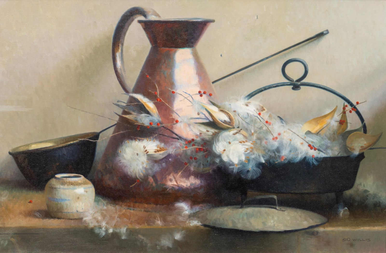 Sid Willis, Still Life with Copper Kettle, 1980 (1 of 4)