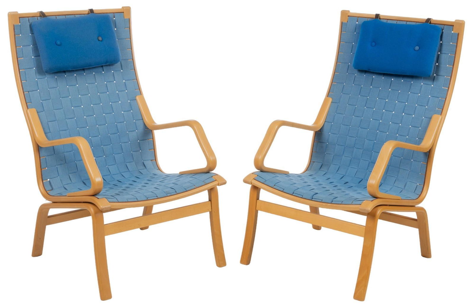 Pair of Mid-Century Finner Ostergaard Style Lounge Chairs (1 of 8)