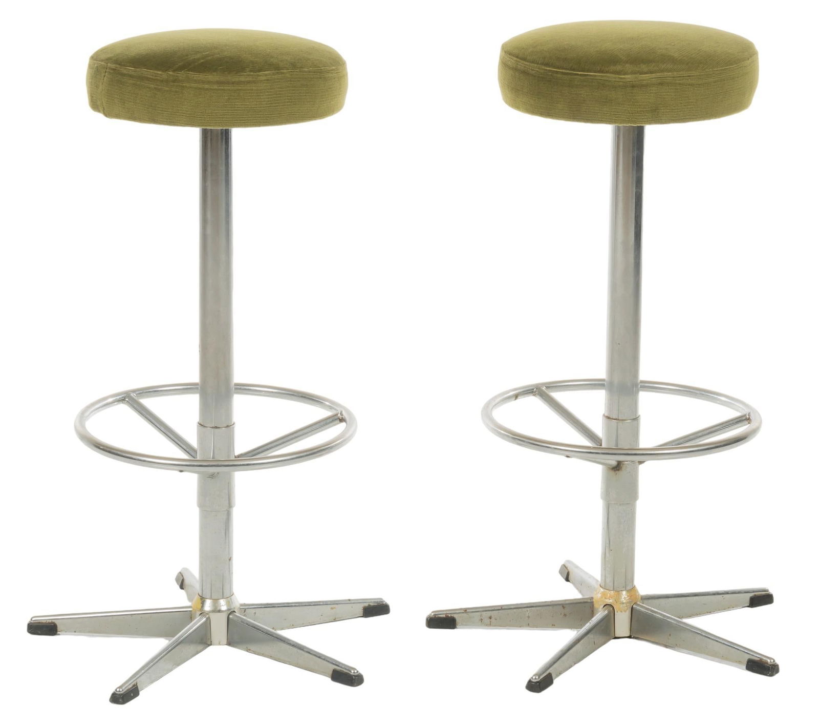 Pair of Mid-Century Bar Stools (1 of 7)