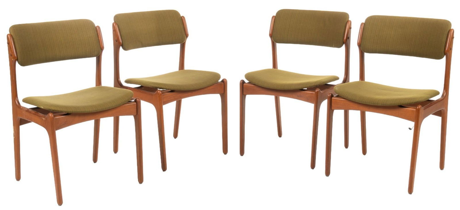 Set of (4) Domus Danica (DNK)  Mid-Century Dining Chairs (1 of 8)