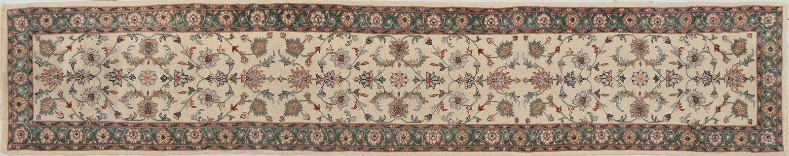 Rug Runner: Rug Runner 12 ft. 7 in. x 2 ft. 6 in. Provenance: Property from the home of a San Antonio, Texas lady Shipping available for this lot through our partner 4CL; please request a shipping quote at shippi